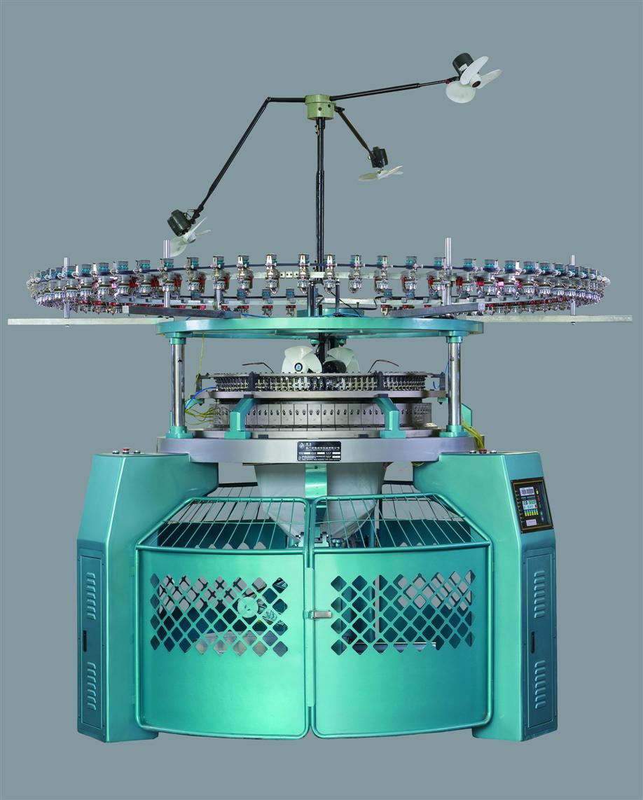 Single Computerized Mesh Jacquard Circular Knitting Machine from